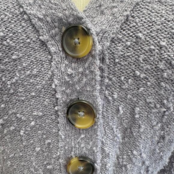 Free People Found My Friend Hoodie in Storm-lavender size Small Cropped Slouchy - Picture 8 of 15